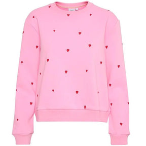 Roze sweater Dagna - Capuchon Fashion