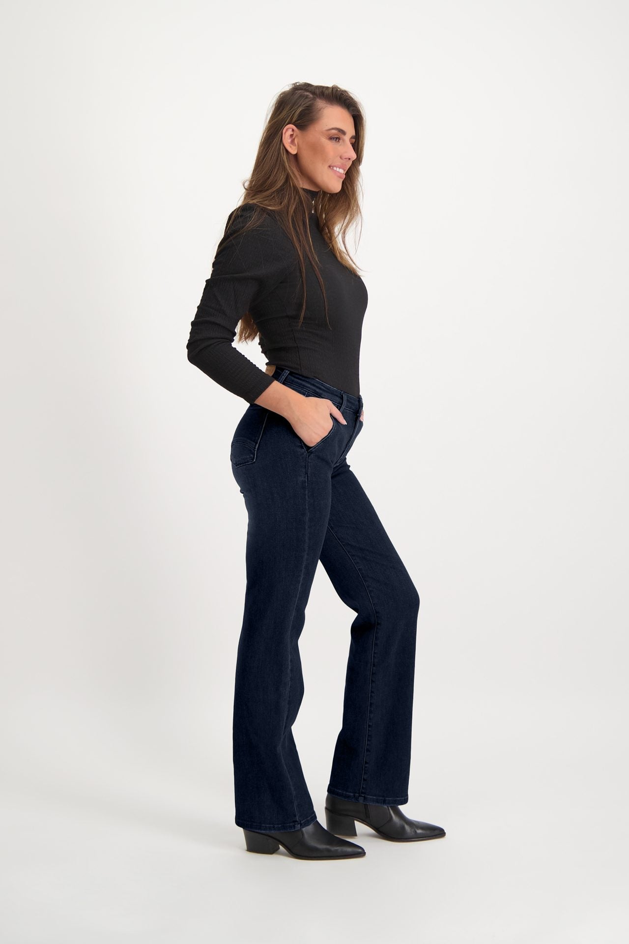 Sky Night straight jeans Rowie - Capuchon Fashion