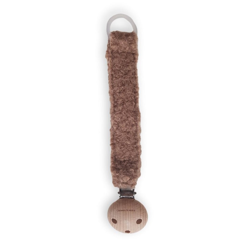 Taupe clip Teddy - Capuchon Fashion