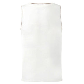 Witte halter top T46015 - Capuchon Fashion