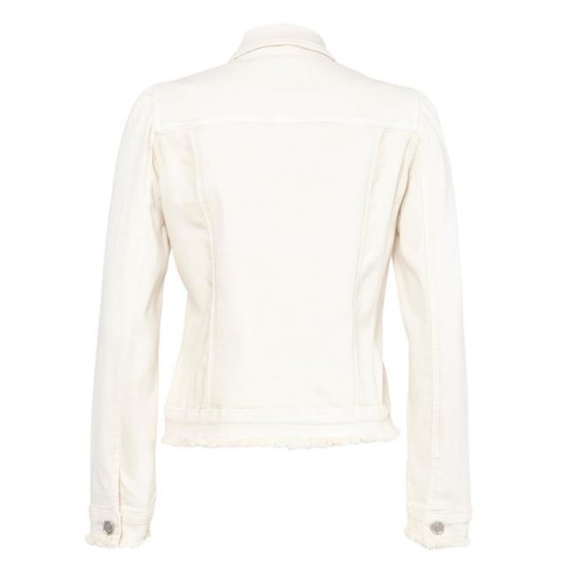 Witte jacket Florez - Capuchon Fashion