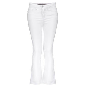 Witte pants 7/8 Flair - Capuchon Fashion