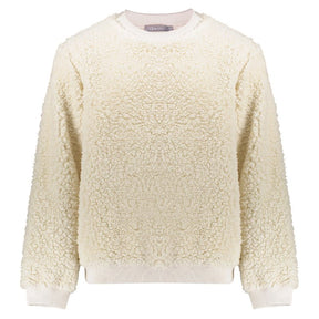 Witte pullover Teddy - Capuchon Fashion