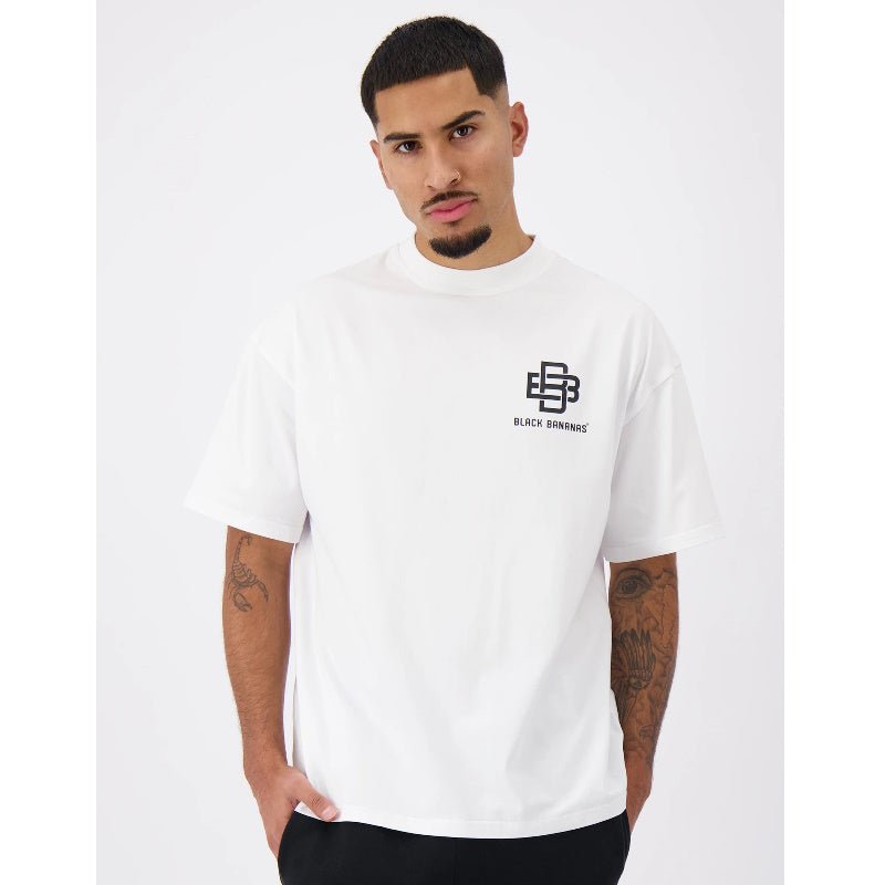 Witte tee City - Capuchon Fashion