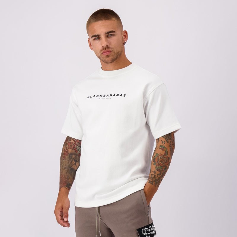 Witte tee Signature - Capuchon Fashion