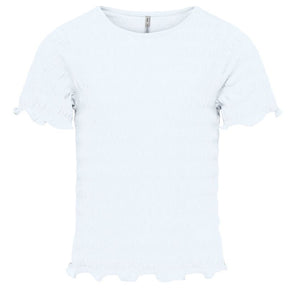 Witte top Celina Smock - Capuchon Fashion