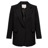 Zwarte blazer Lana - Capuchon Fashion