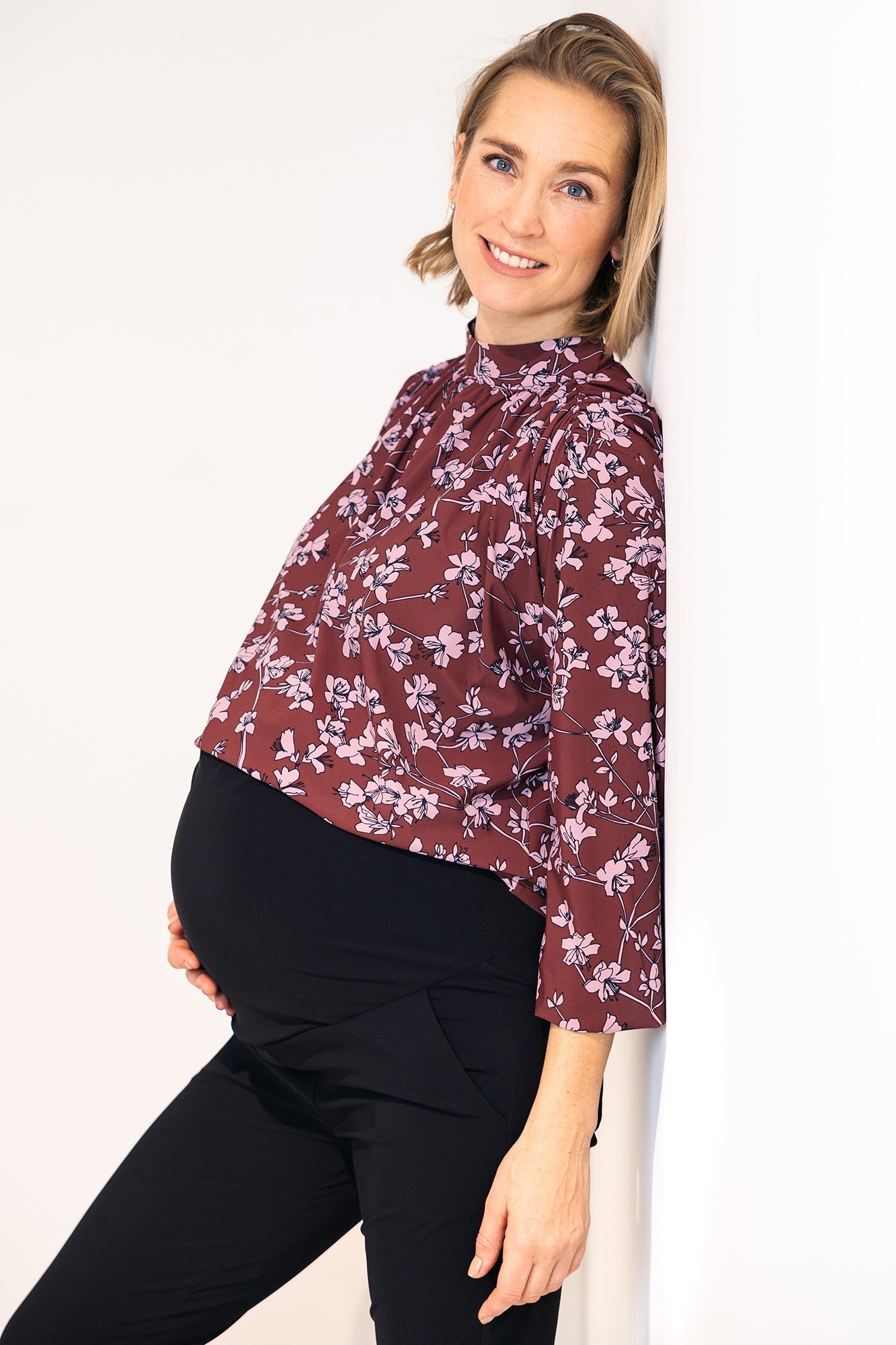Zwarte broek Maternity - Capuchon Fashion