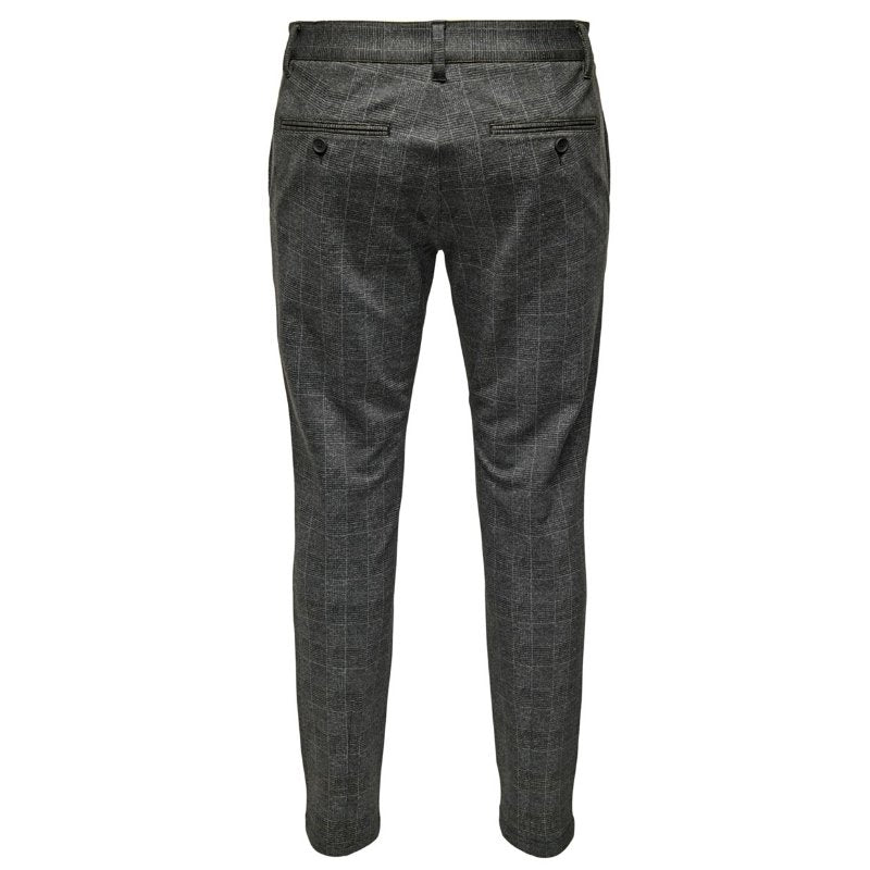 Zwarte check pant Mark - Capuchon Fashion