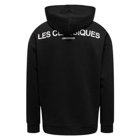 Zwarte hoodie Les Classiques - Capuchon Fashion