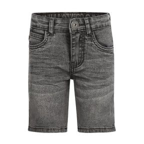 Zwarte jeans short T46180 - Capuchon Fashion