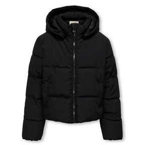Zwarte puffer jacket Newdolly - Capuchon Fashion