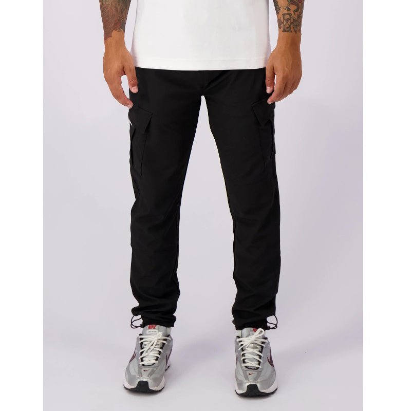 Zwarte trackpant Delta - Capuchon Fashion